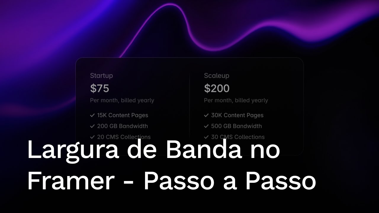Tudo que VOCÊ PRECISA SABER sobre LARGURA DE BANDA no FRAMER