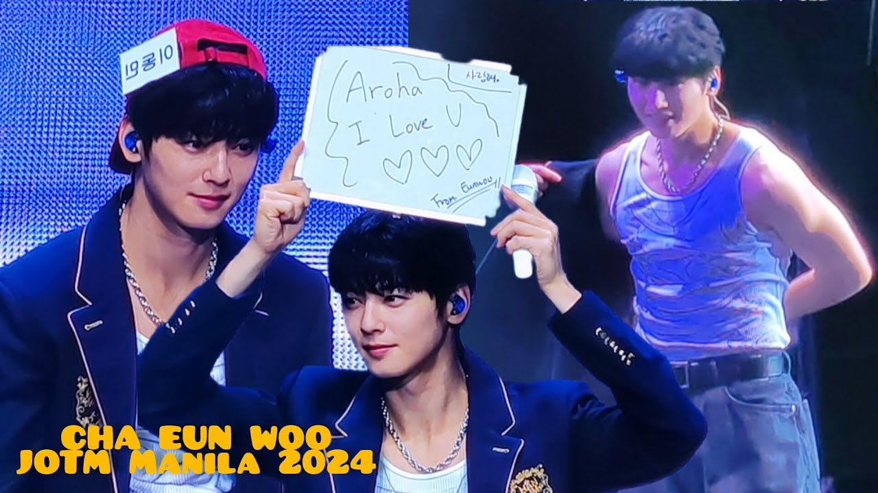 CHA EUN WOO JOTM Manila 2024 Mystery Elevator | 차은우 #chaeunwoo #jotm #mysteryelevator #astro #aroha