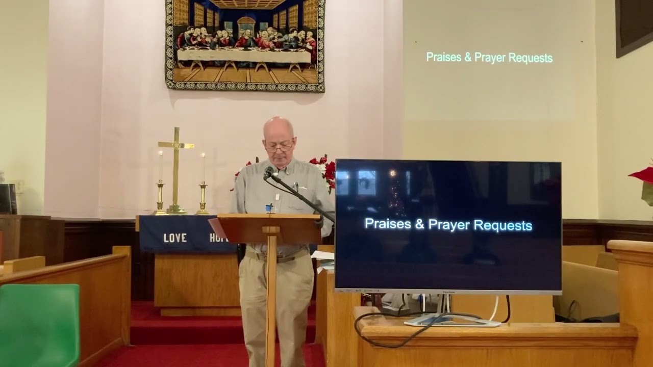 Why the Bible? Livestream Sunday, Dec. 28, 2025