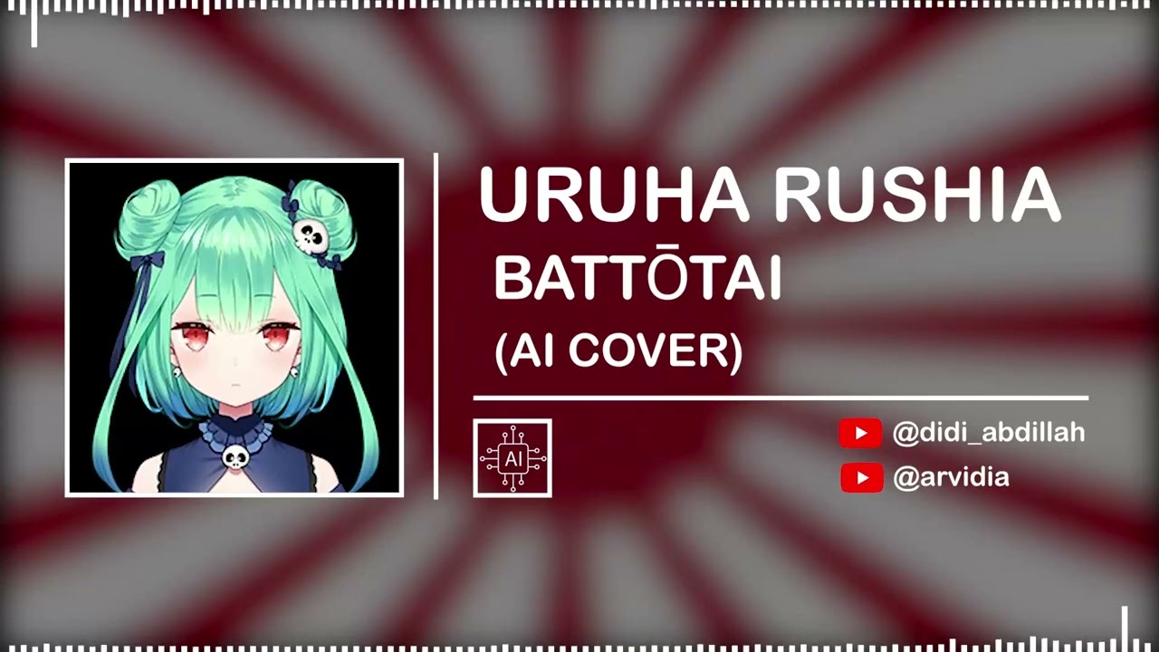 URUHA RUSHIA - BATTOTAI / 抜刀隊  / IMPERIAL JAPANESE ARMY MARCH SONG || (AI Cover)