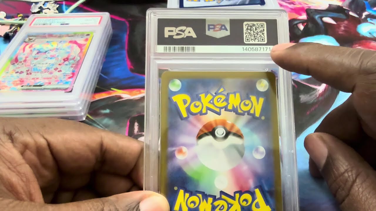 My First PSA Card Reveal Vidio