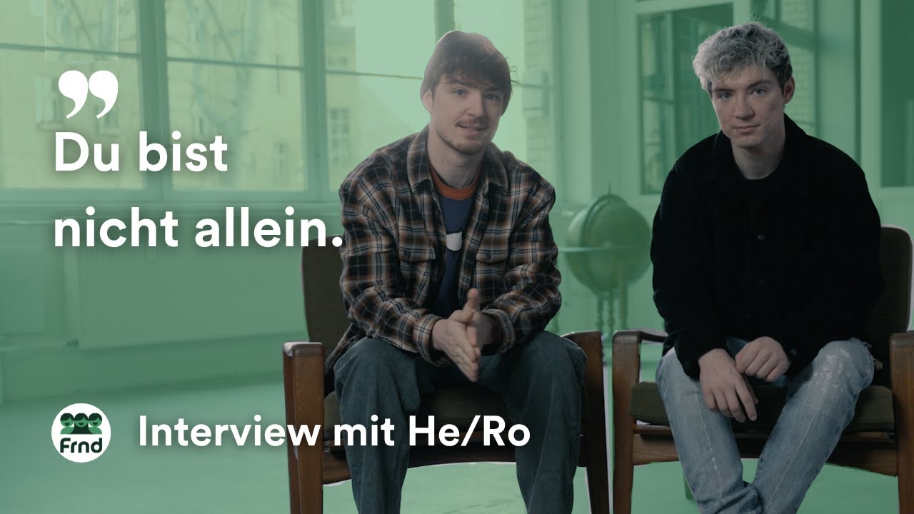 He/Ro über Panikattacken, Derealisation und Enttabuisierung | Laut gedacht