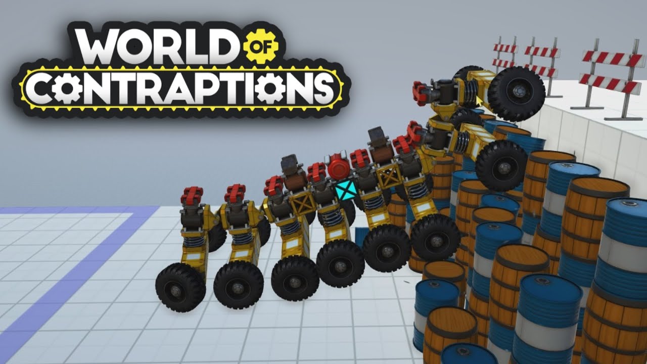 World of Contraptions Прохождение кампании 03