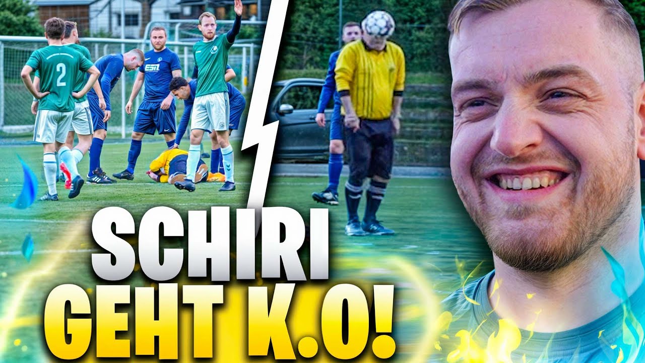 ⚽😨SCHIRI KO GESCHOSSEN im Kreisliga DUELL | Fu&szlig;ball Vlog Highlight SSV Hardstuck!