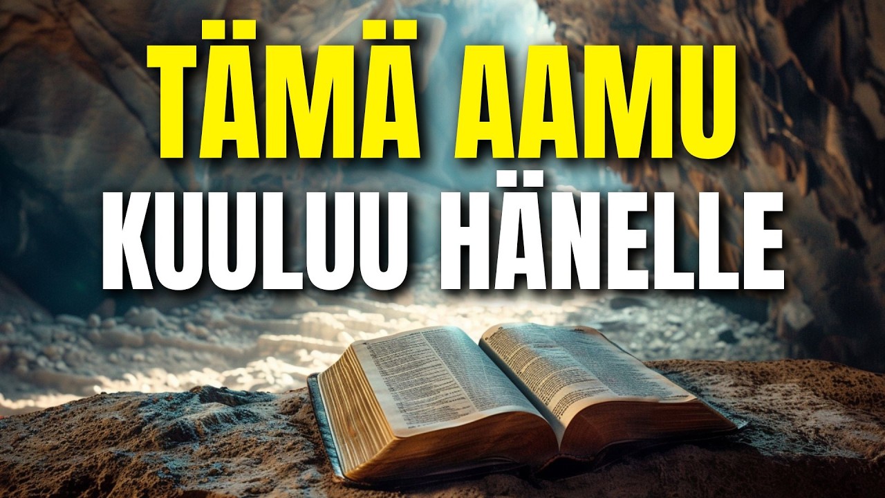 Olkoon tämä aamu olemassa Sinun nimesi kirkastamiseksi | Aamurukous