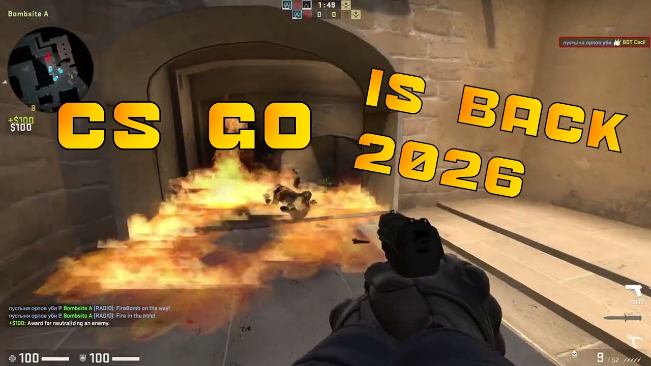 CS GO IS BACK