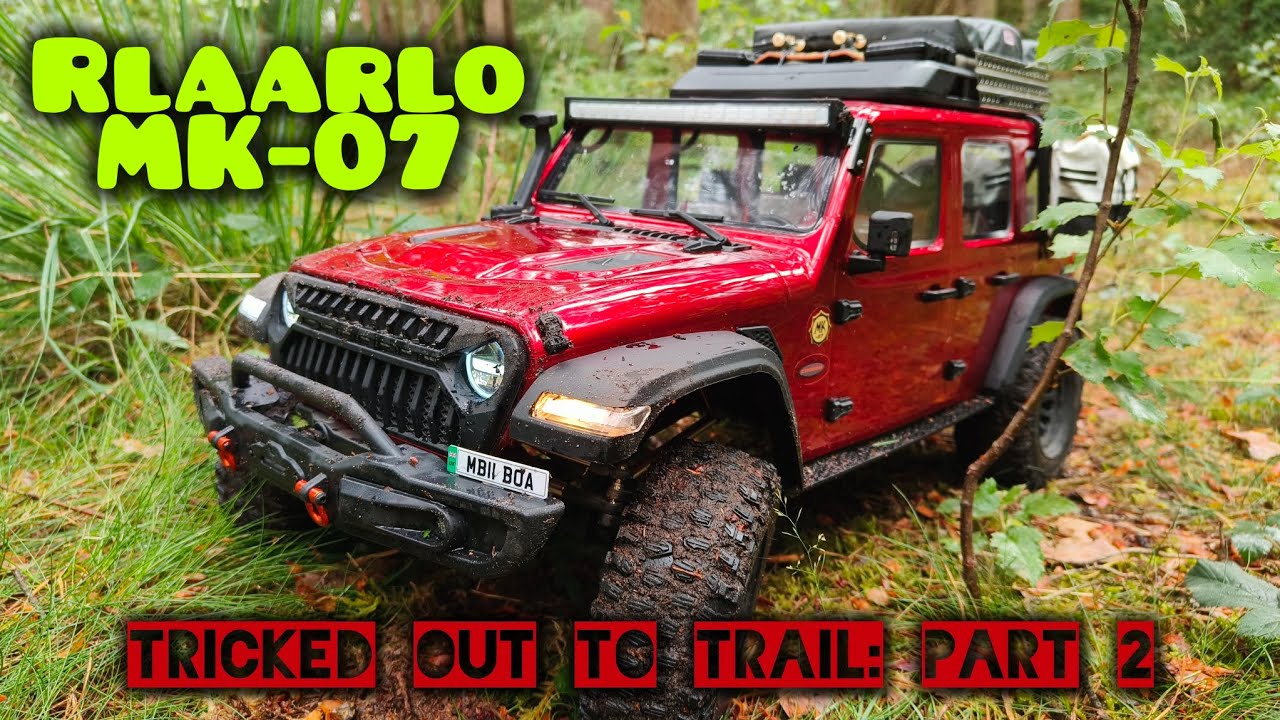 Rlaarlo MK-07 Tricked Out to Trail: Part 2 #rlaarlo #mk07 #rccrawler #scalerc #rccar #overland