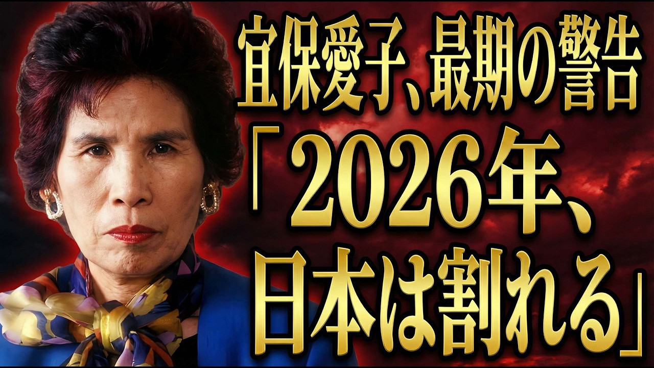 【緊急】2026年3月、日本人は二つに分かれます。宜保愛子が47冊のノートに隠した「選別」の真実と、助かる人のたった1つの特徴【オカルト 都市伝説】