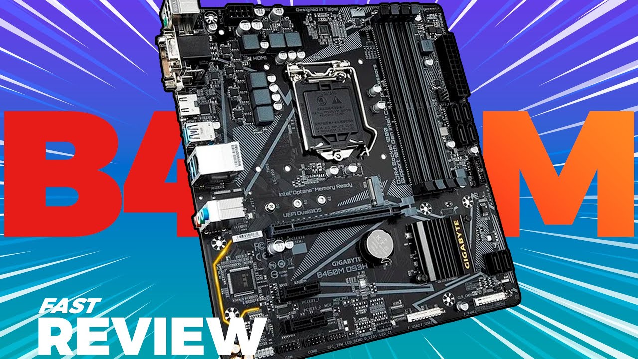 REVIEW - GIGABYTE  B460M DS3H - 10 GERAÇÃO INTEL