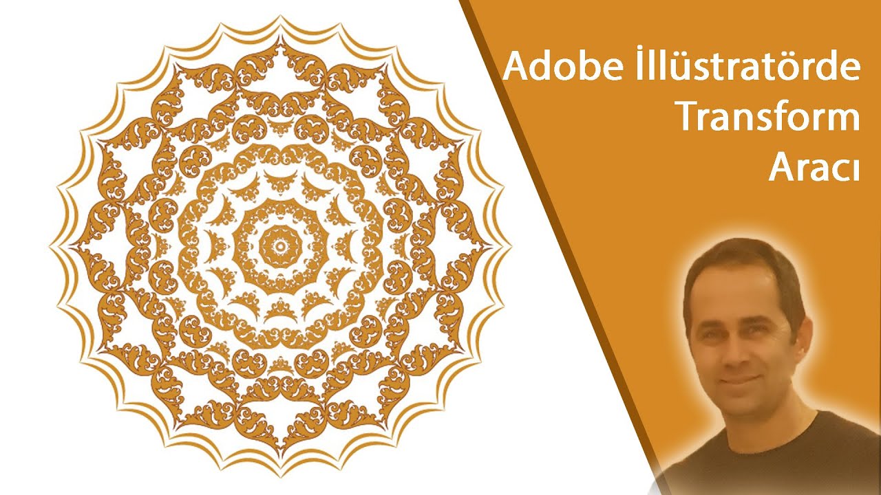 Adobe Illustrator TRANSFORM ARACI KULLANARAK DESEN OLUŞTURMA!