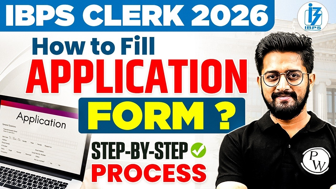 IBPS Clerk Form Fill Up 2026 | IBPS CLERK Application Form | IBPS CLERK Form Fill up Setp by Step