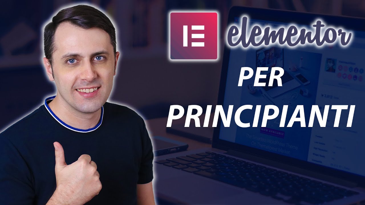 Tutorial ELEMENTOR per PRINCIPIANTI Editor Visuale per WordPress