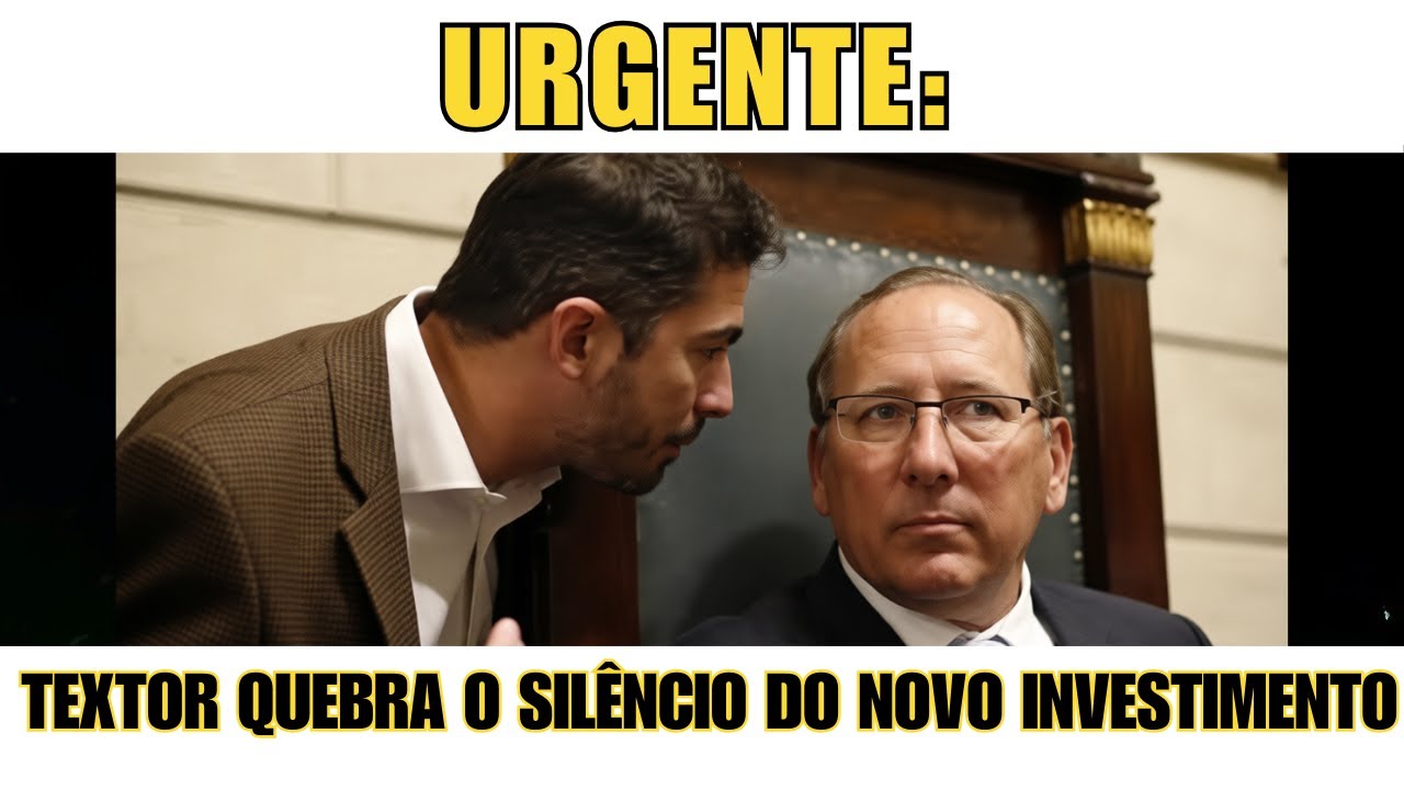 URGENTE: JOHN TEXTOR REVELA O PLANO SECRETO PARA O BOTAFOGO!