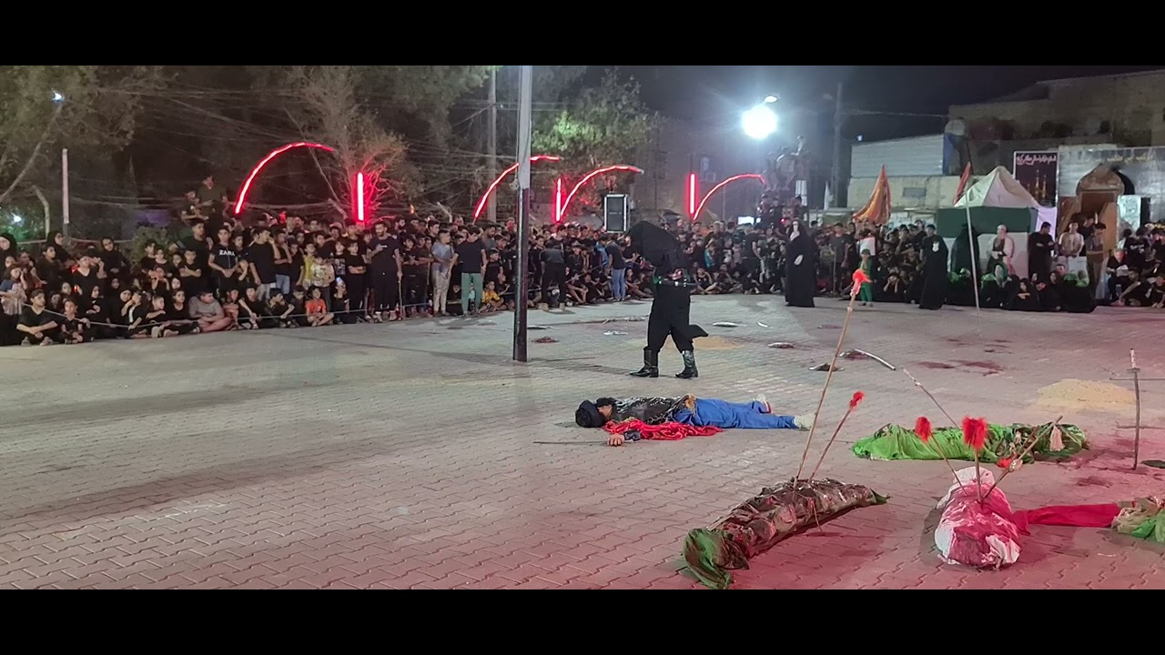 موكب تشابي اليوم الدفنه قطاع 21 التصوير  اخوكم صادق البهادلي
