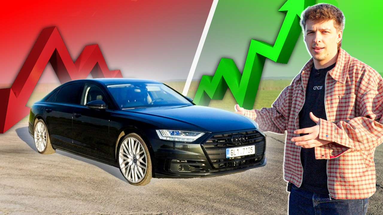 ZHODNOCEN&Iacute; MOJ&Iacute; DAILY AUDI A8 PO 100 000KM! 🤕