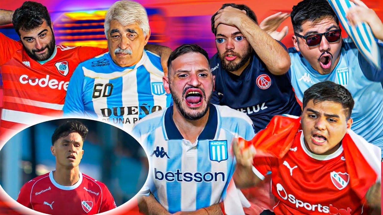 Racing vs Independiente | Reacciones de Amigos | Torneo Clausura 2025