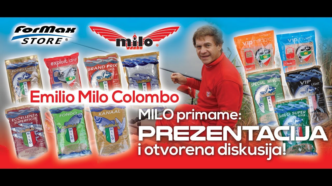 Emilio Milo Colombo - PREZENTACIJA PRIMAME, Formax Mega Store