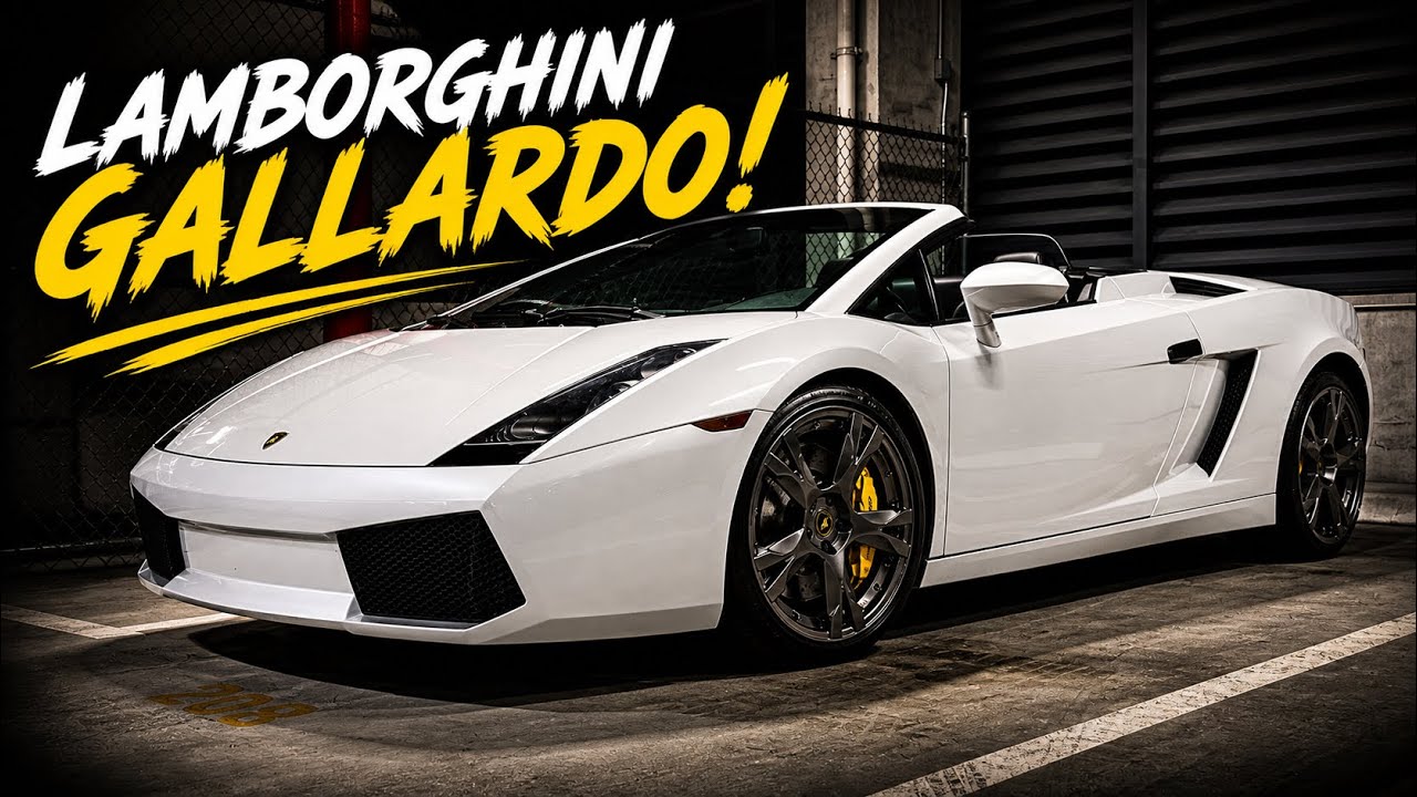 Lamborghini Gallardo Spyder: A Rare Sight in 2026!