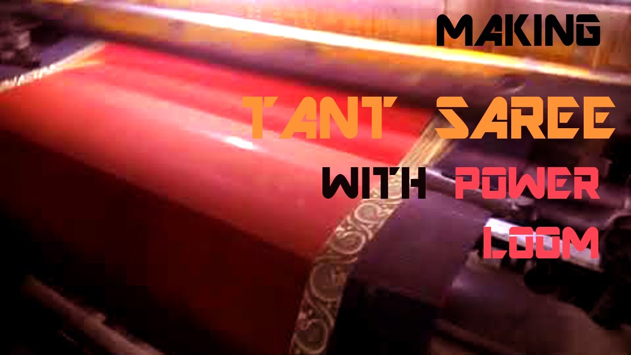 Tant sharee making with power loom In Bangladesh,Shirajganj  তাঁত শাড়ি , সিরাজগঞ্জ, এনায়েতপুর