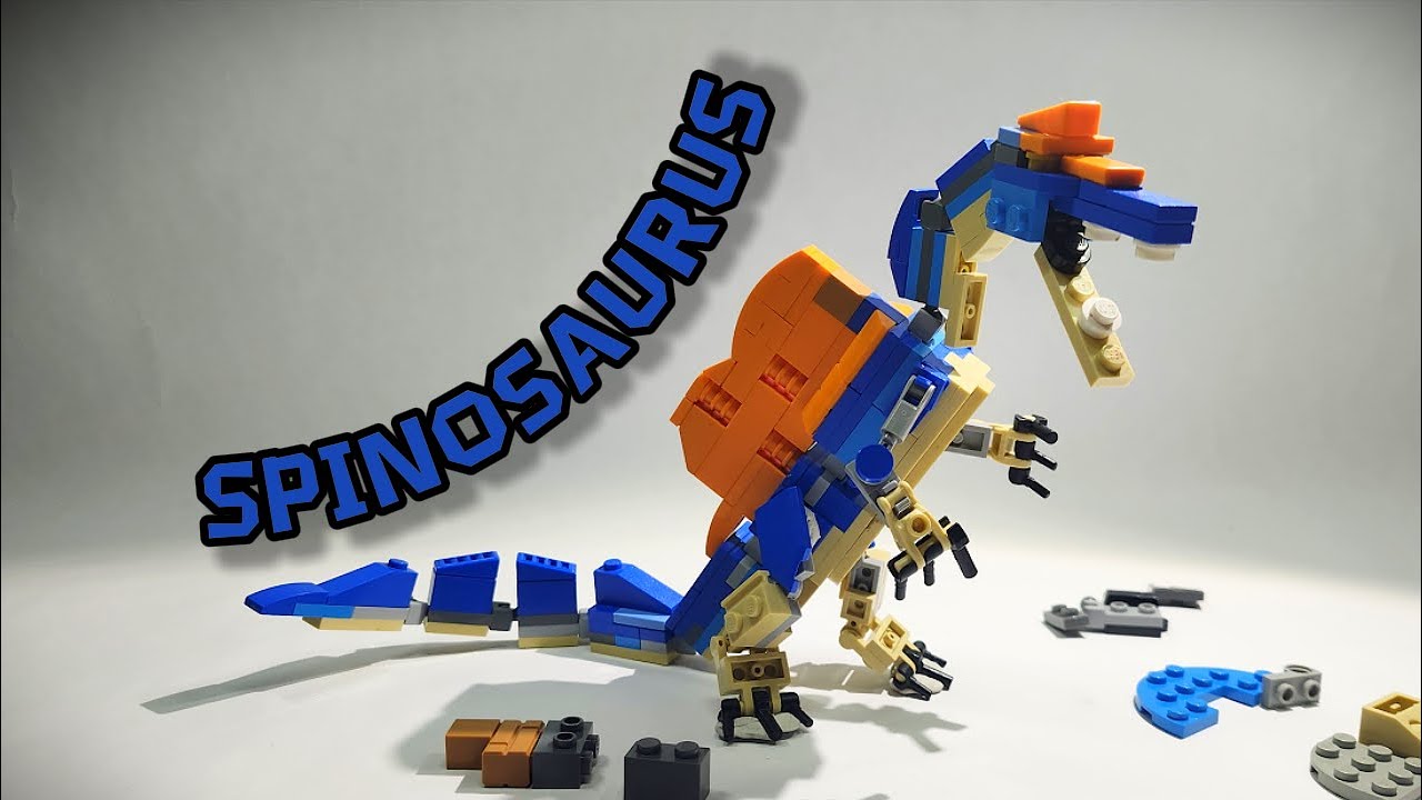 How to build a LEGO Spinosaurus