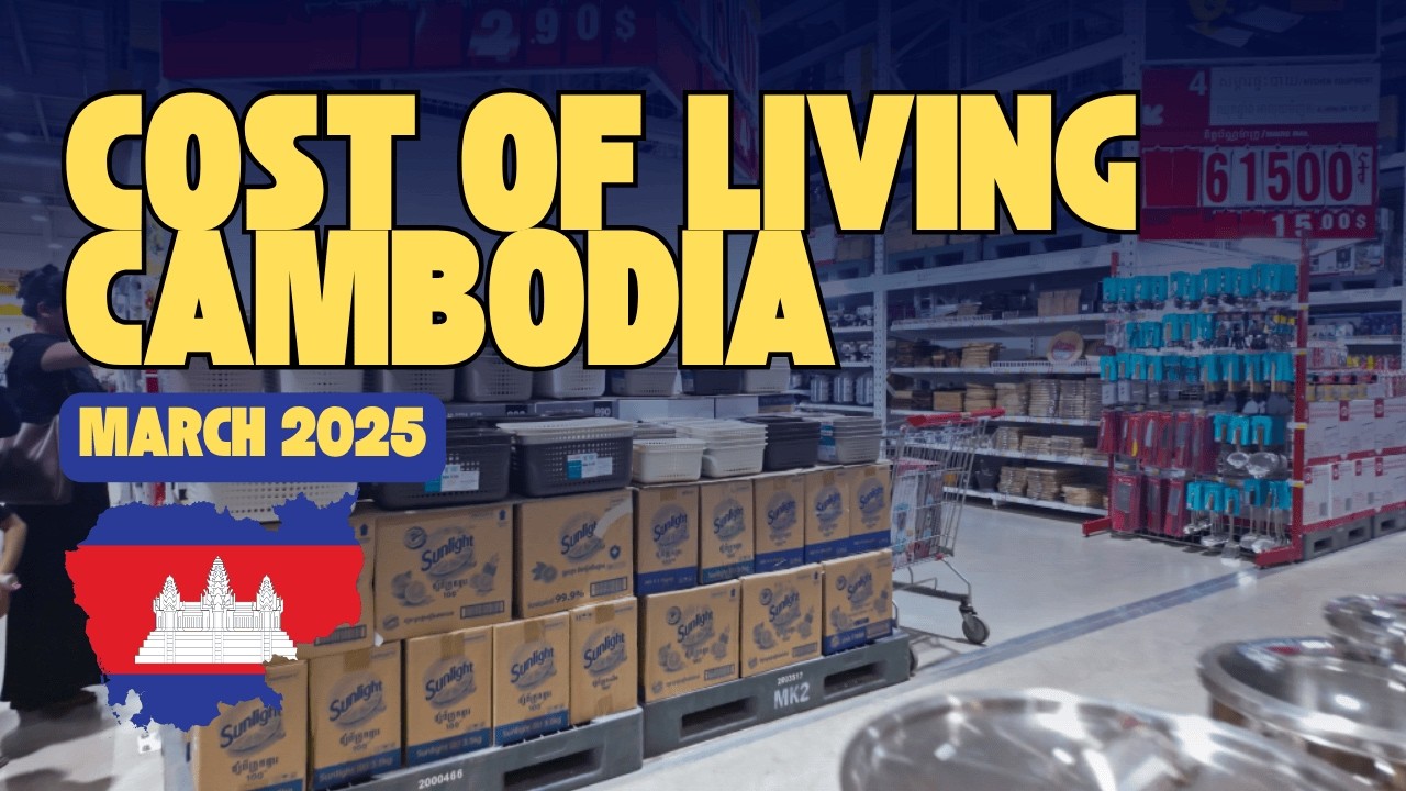 🇰🇭 Сколько стоит жить в Камбодже? (Руководство на март 2025 года)
