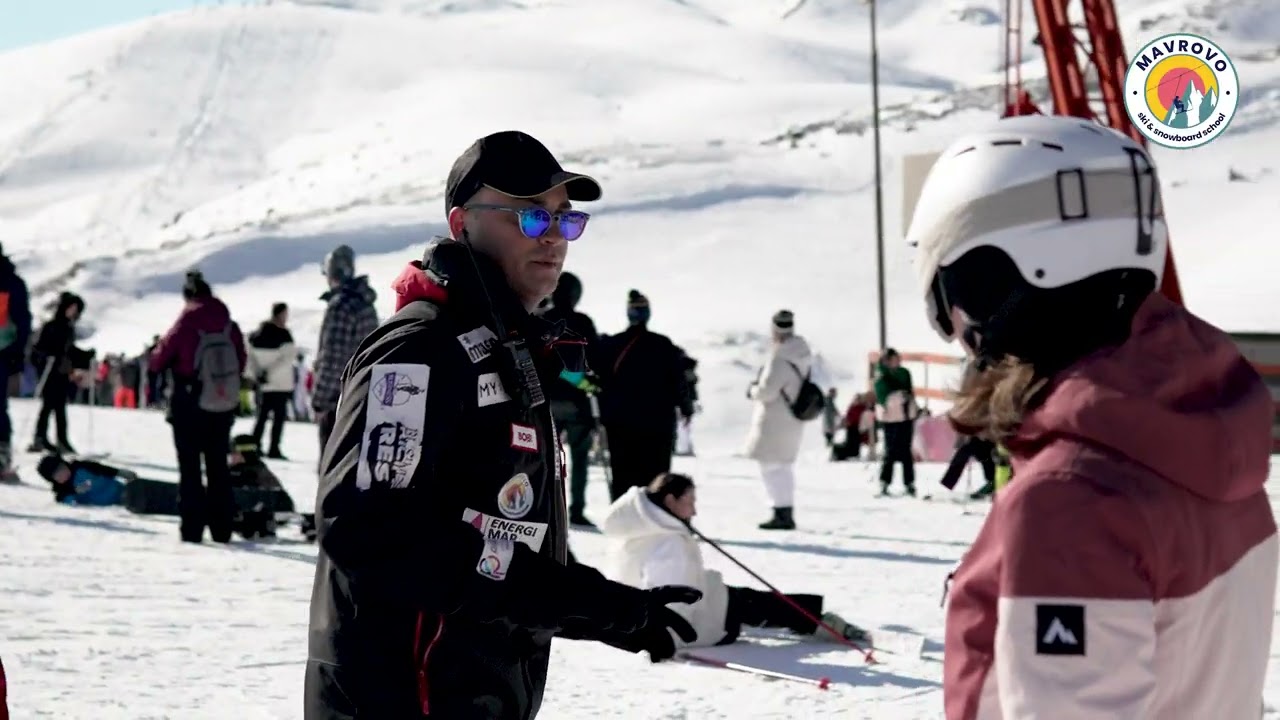Ski & Snowboard School at Resort Mavrovo, Macedonia #skiinstructor  #snowboarding