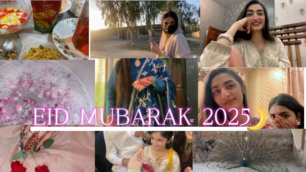 Eid Mubarak |eid + chand raat vlog |Eid 2025| Neesho insha