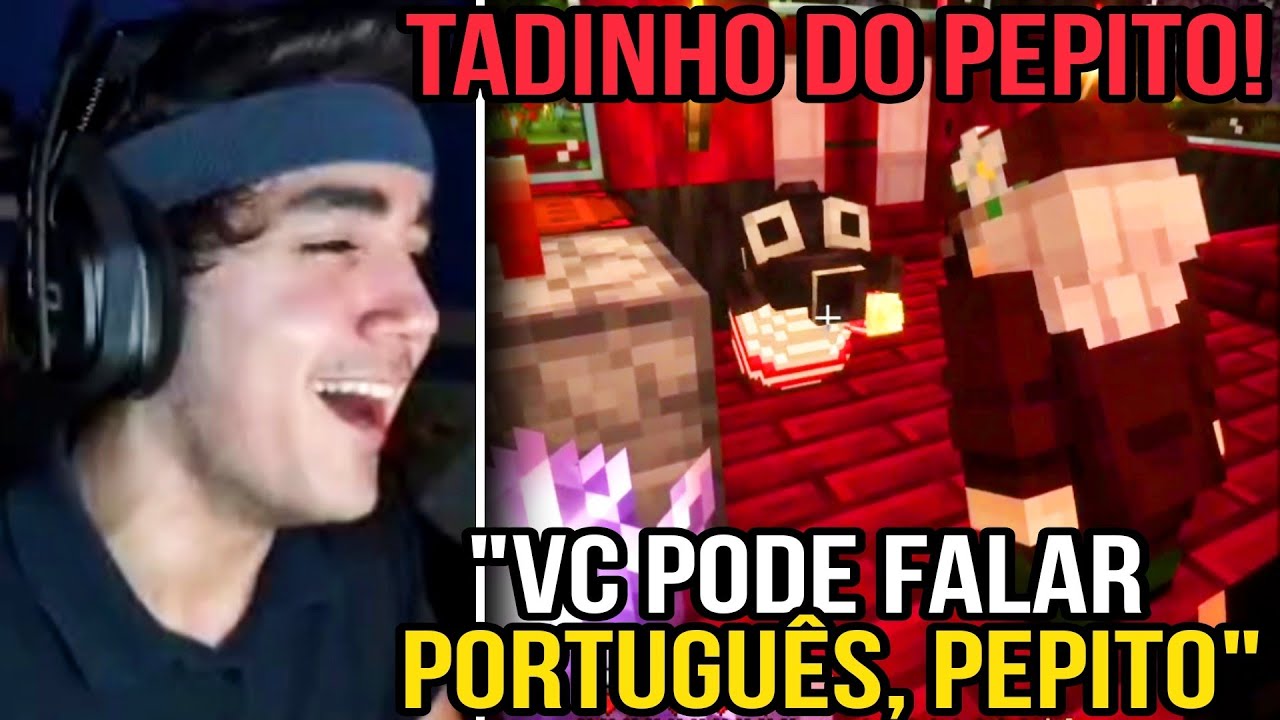 O PEPITO NÃO TEM PAZ COM O ROIER KKKKK | QSMP