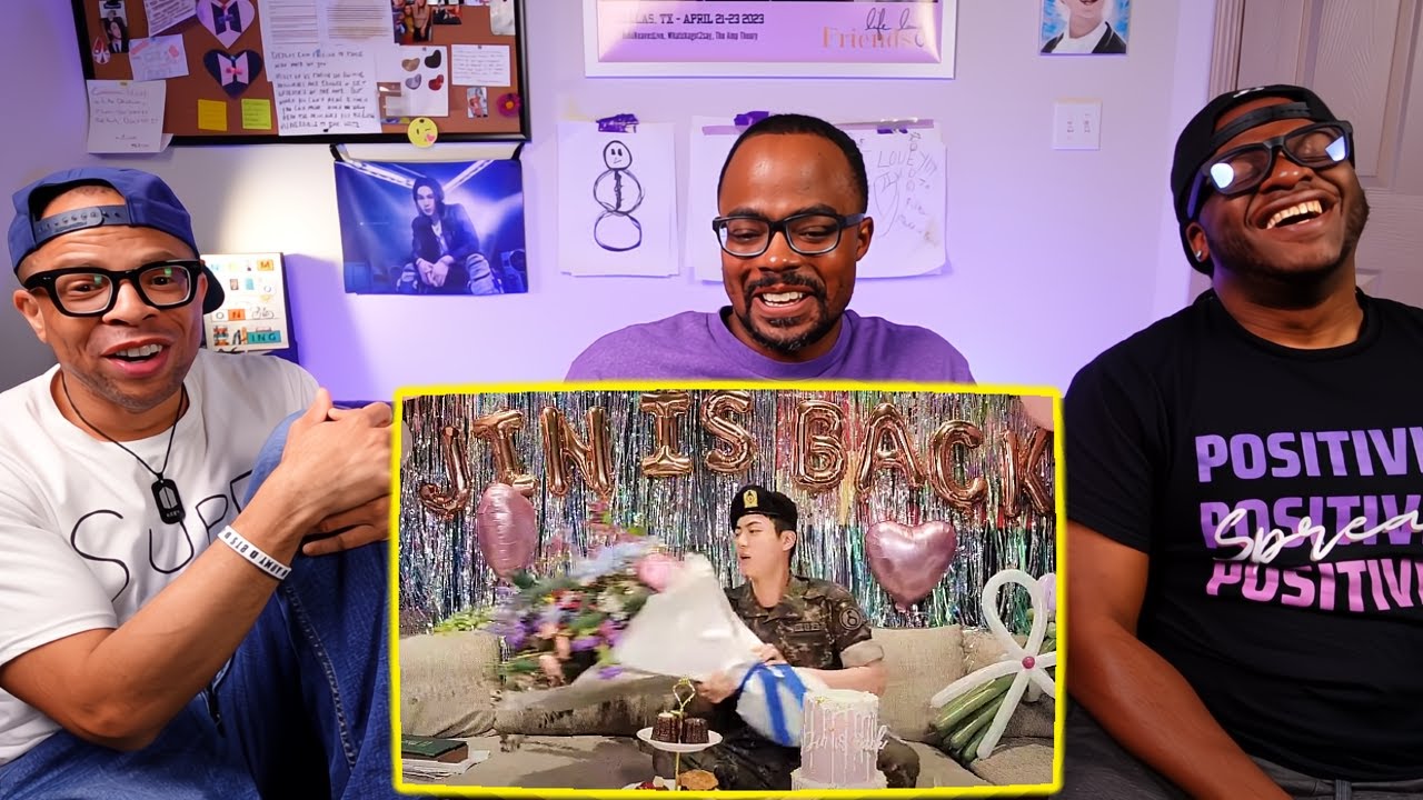 JIN IS BACK!! | Jin (D-Day) Weverse Live REACTION