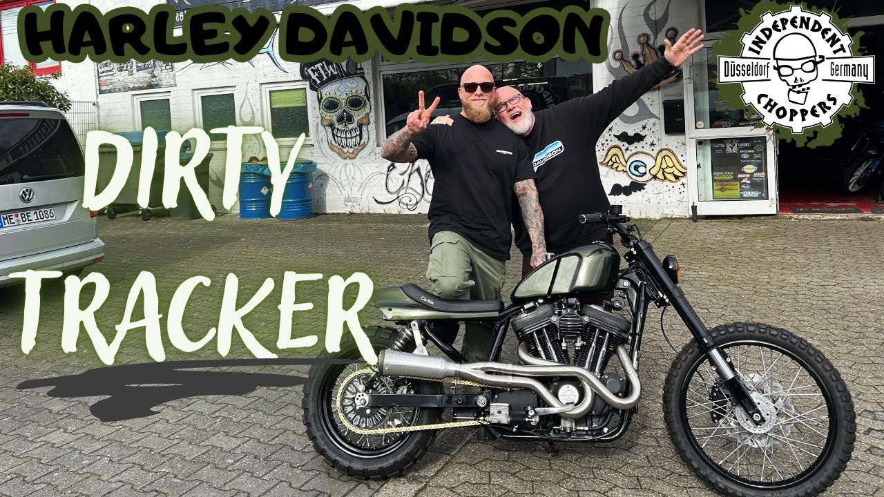 Independent Choppers - Sportster -  Dirty Tracker - Harley Davidson