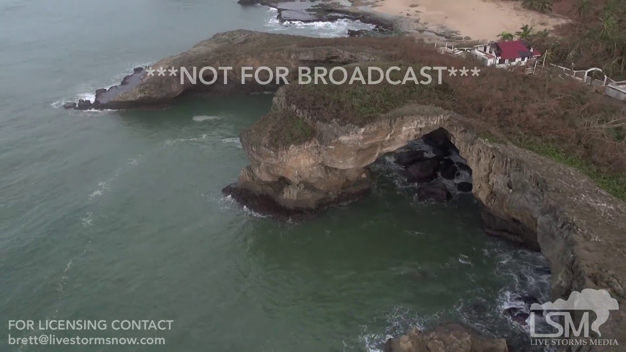 9-22-2017 Aricebo to Dorado Hurricane Maria aftermath helicopter Puerto Rico landmarks