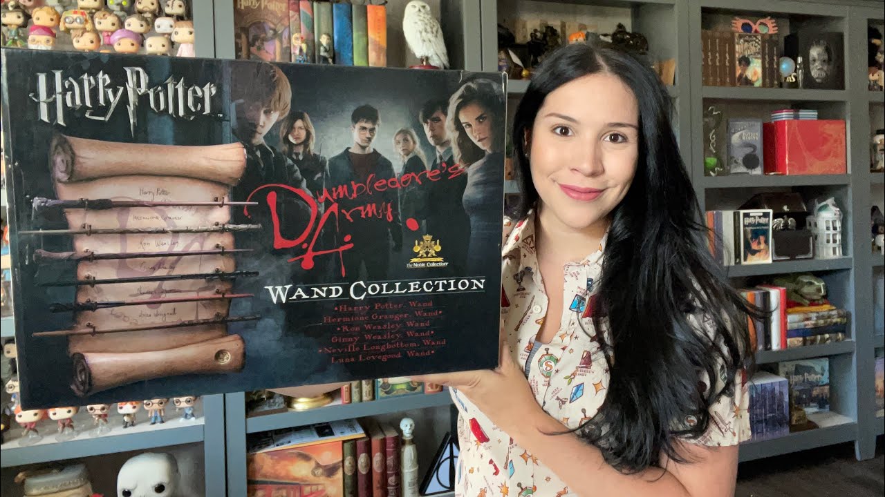 DUMBLEDORE’S ARMY WAND COLLECTION UNBOXING NOBLE COLLECTION