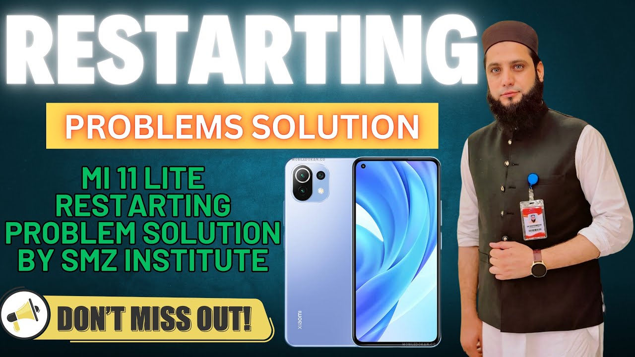 ⚡ Mi 11 Lite Auto Restart Issue | Easy Repair Trick | SMZ Institute Practical Guide
