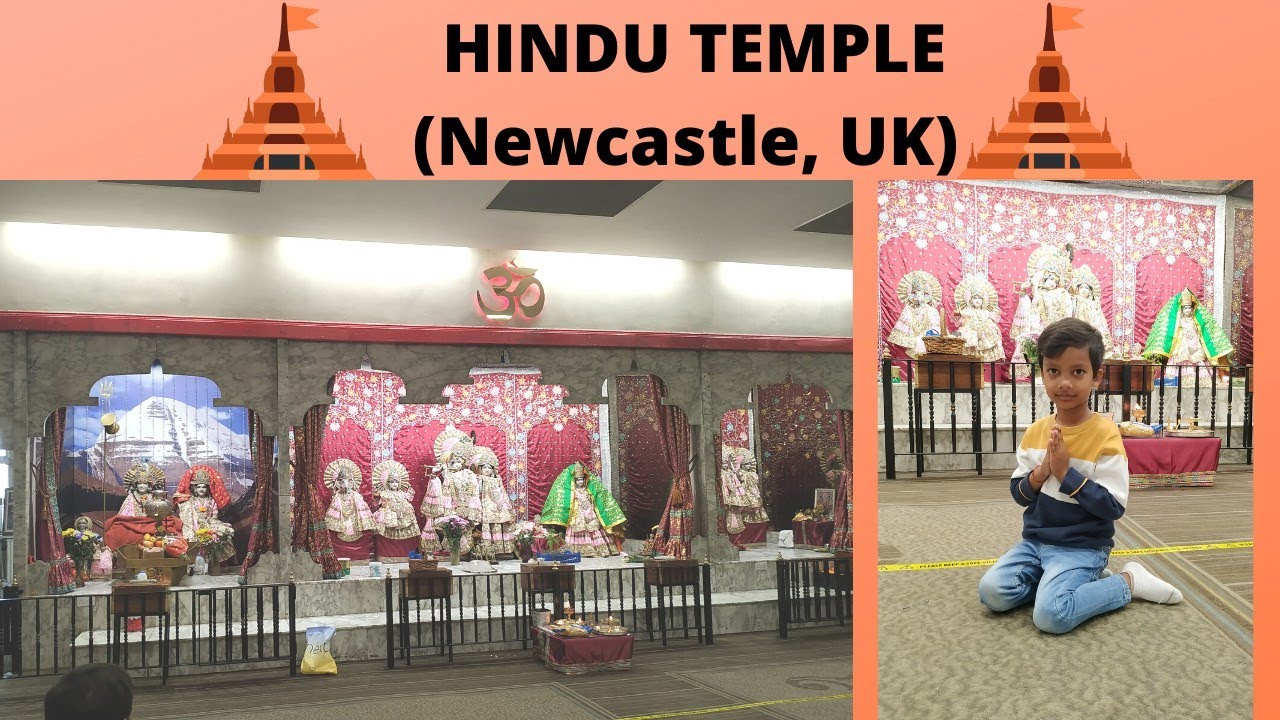 Temple visit in UK//Bus ride//Hindu Temple, Newcastle UK