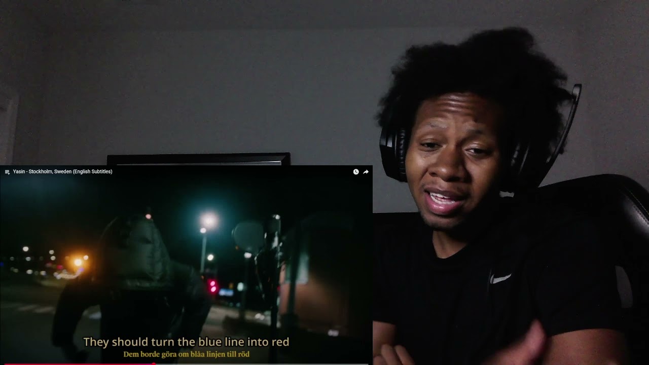 Americans Reacts To Swedish Rap Yasin - Stockholm, Sweden (English Subtitles)