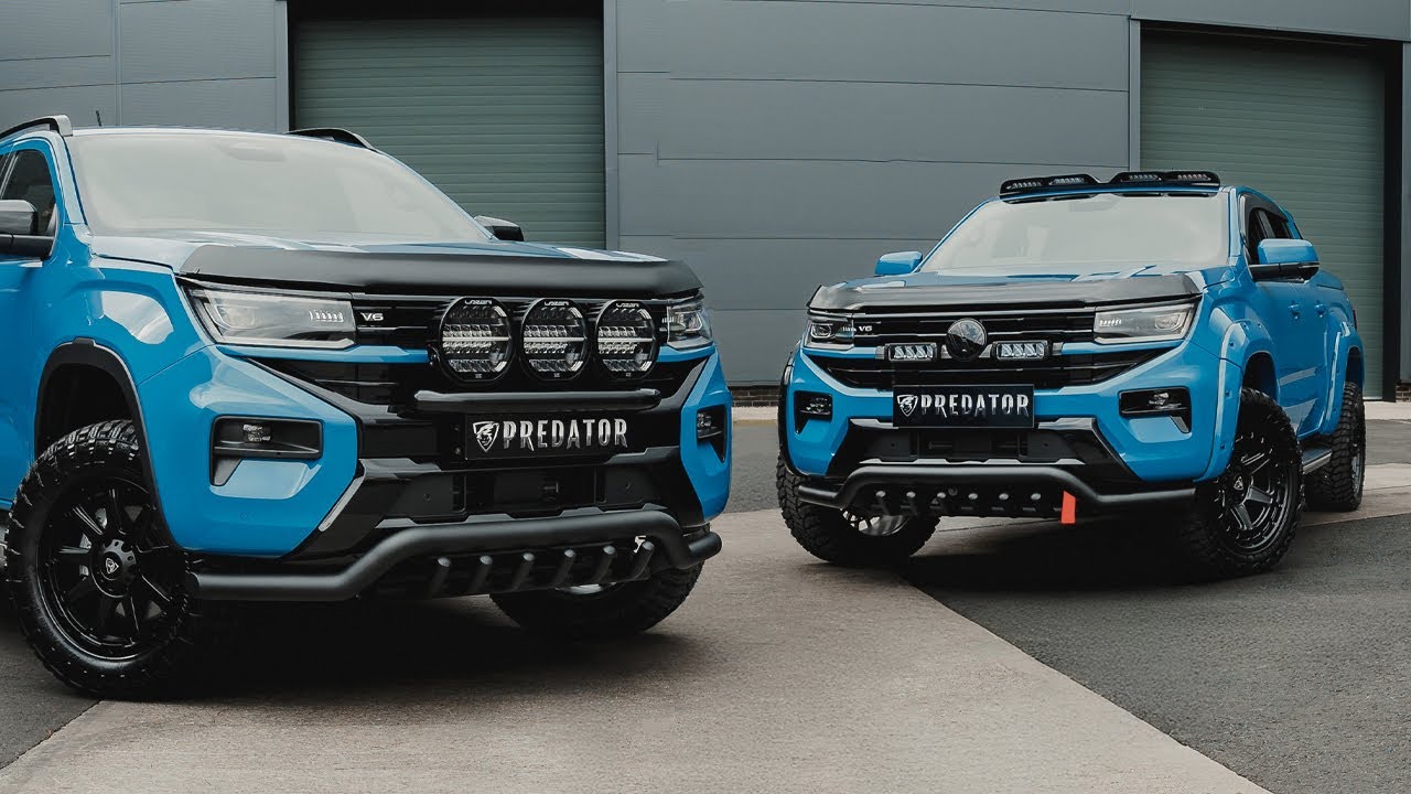 Модифицированный VW Amarok V6 PanAmericana — легкосплавные диски, колесные арки, фары Lazer и мно...