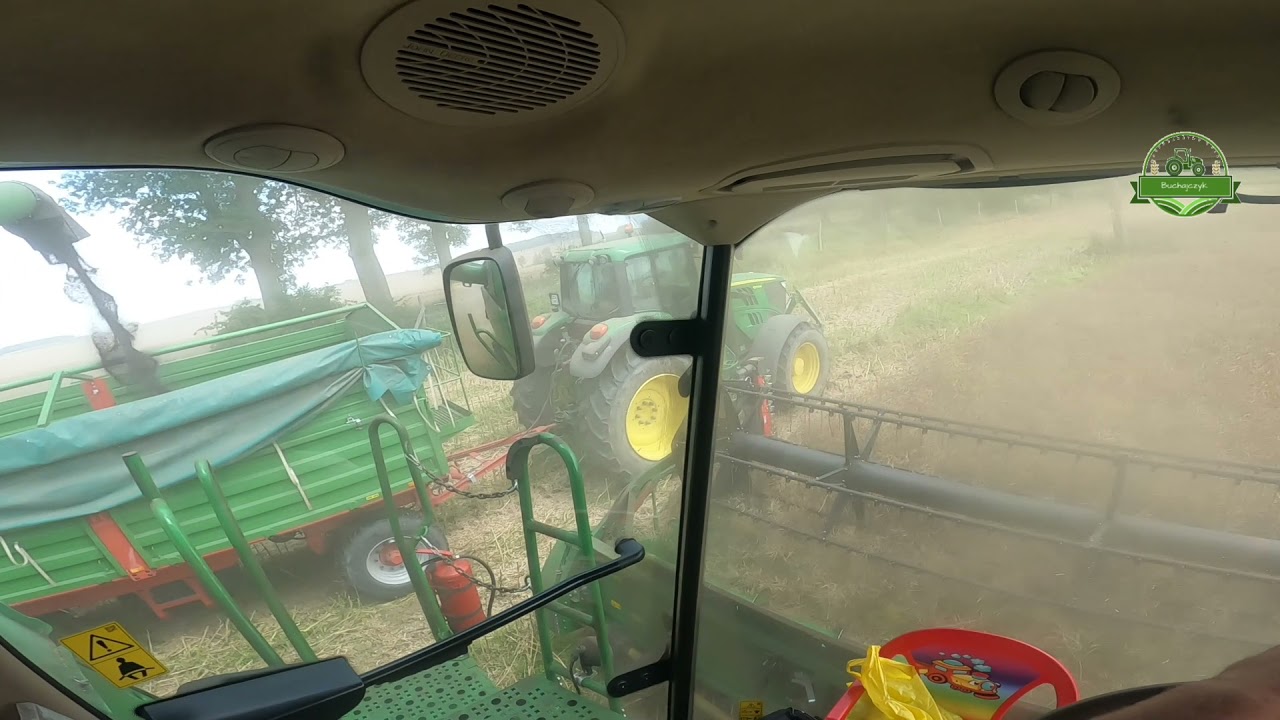 🔥Moje Pierwsze Żniwa Rzepaczane kombajnem John Deere W650i 🚜🚜🔥 /// Pierwsza Awaria w tym sezonie 😯🇵🇱