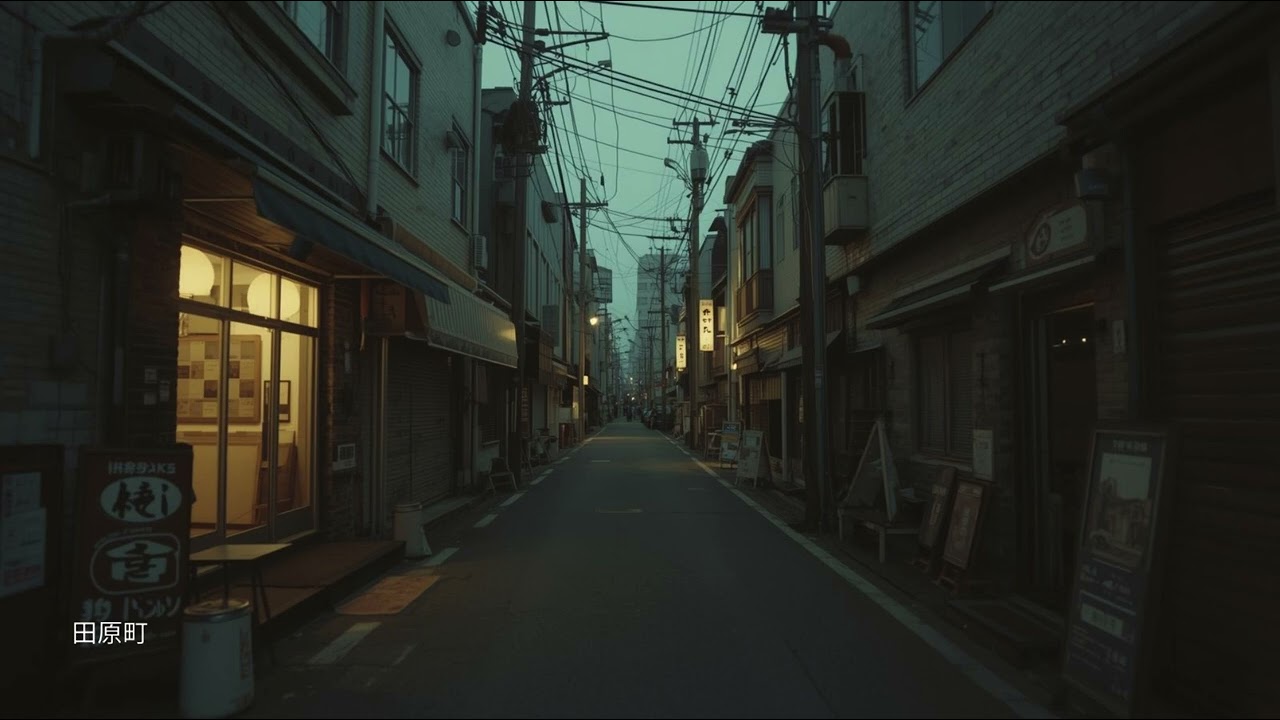 田原町駅の夜🎵 東京ローファイ駅巡り🎧 ノスタルジックなローファイ音楽