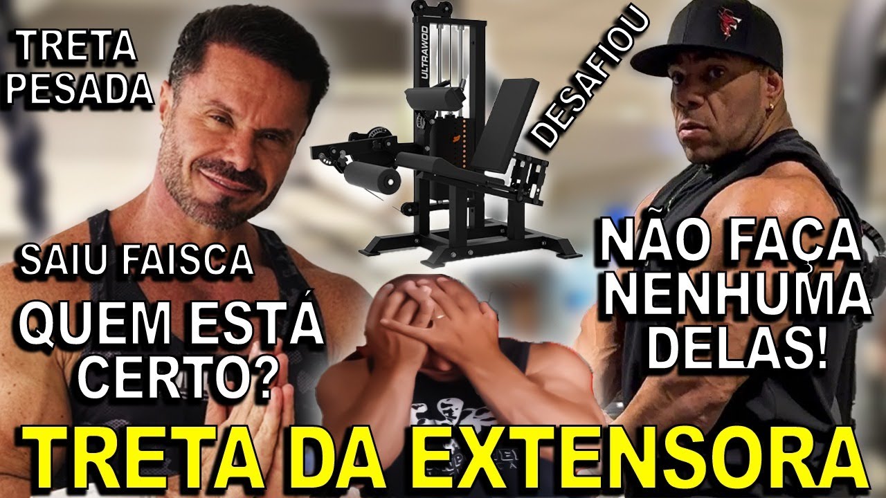 CADEIRA EXTENSORA DO JORLAN VS. RENATO CARIANI (NAO FAÇA NENHUM DOS DOIS)