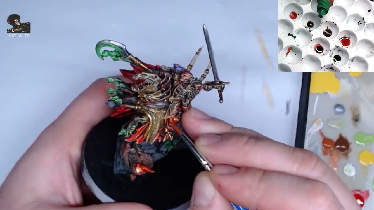 Warhammer min painting by Matlak - Manfred in 20 min