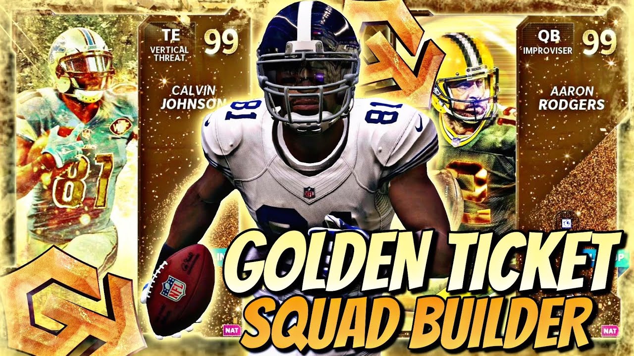 ALL GOLDEN TICKET LINE UP! MADDEN 21 GAMEPLAY