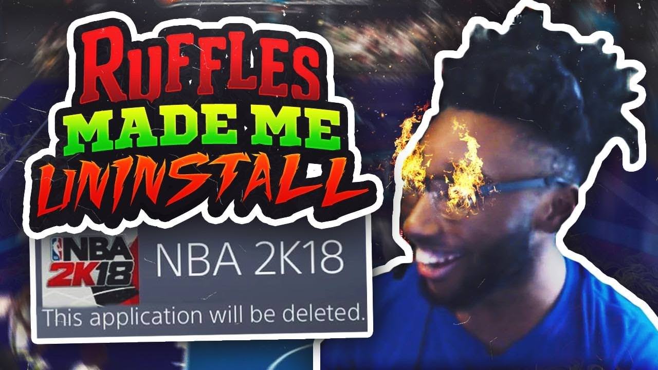 Из-за четырёхочковых бросков Раффлса я удалила игру! Худший в NBA 2K18 SMH. Я никогда так не беси...