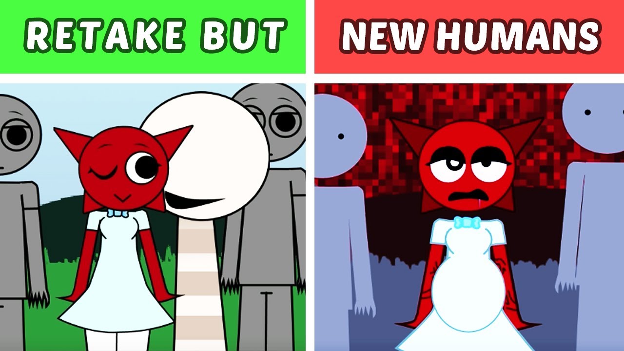 Incredibox Sprunki: Retake Human Edition - Final Update | Normal vs Horror