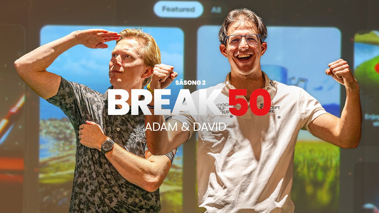 Första gången under 50 slag i TrackMan! Se Adam Blommé och David Jelic krossa Chileno Bay i Mexico