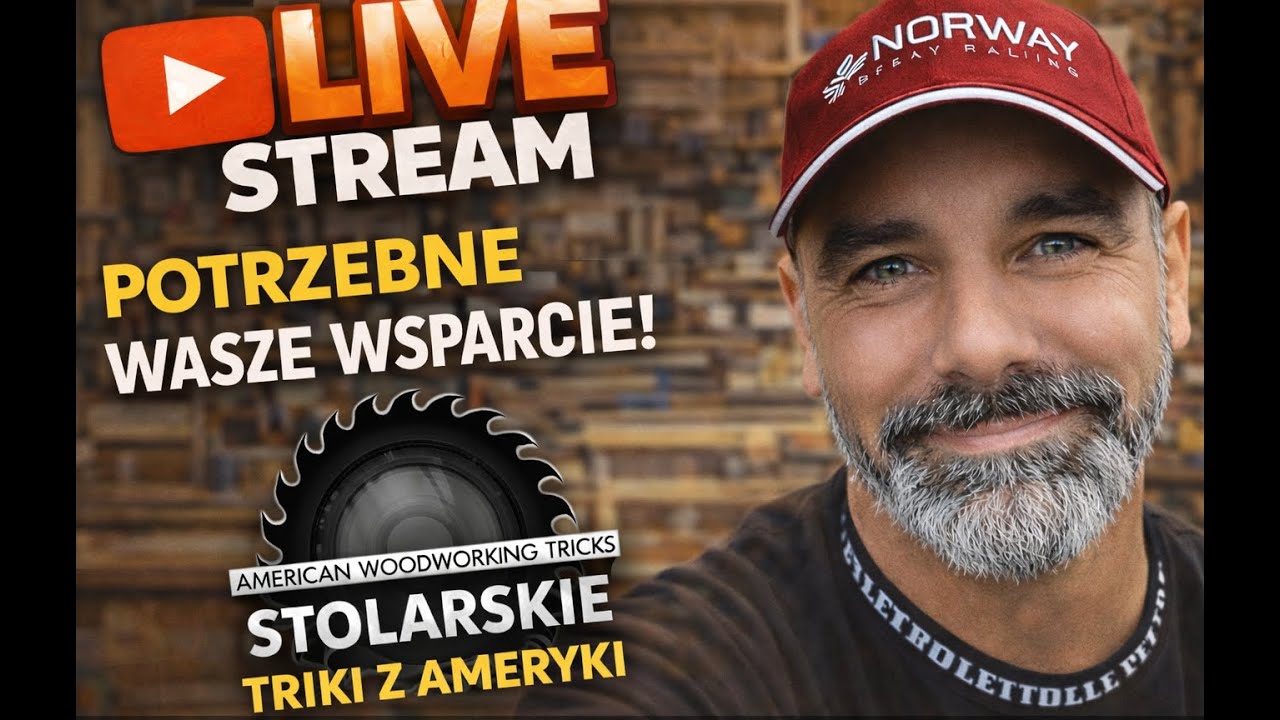 01 Stolarski Przegląd Internetu / American Woodworking Tricks -PILNE ! /Snekker Robert LIVE