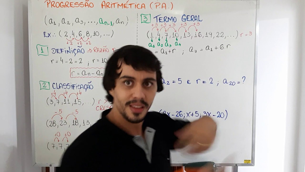 Progressão Aritmética(P.A.) - Parte 1
