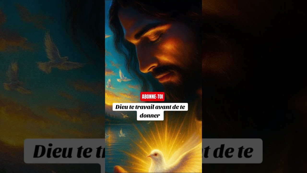 Dieu te travail avant de te bénir 