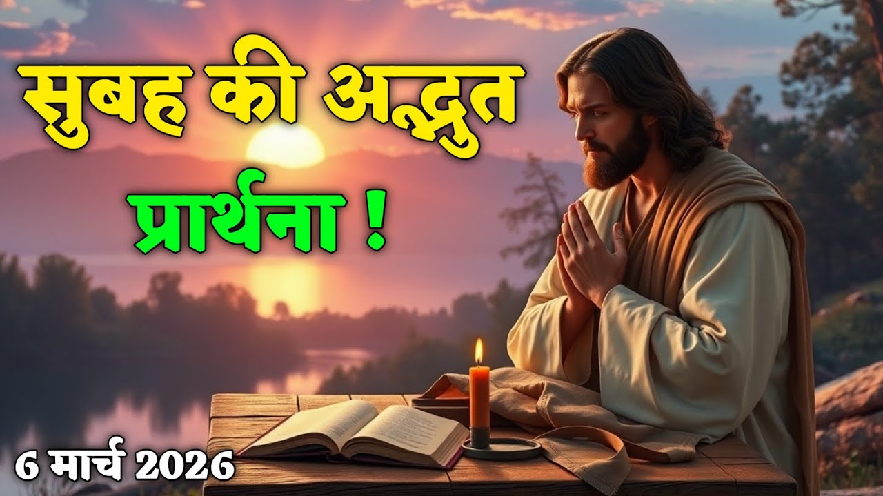 सुबह सुबह करें ये प्रार्थना | 6 मार्च सुबह की प्रार्थना | The Bible Project 