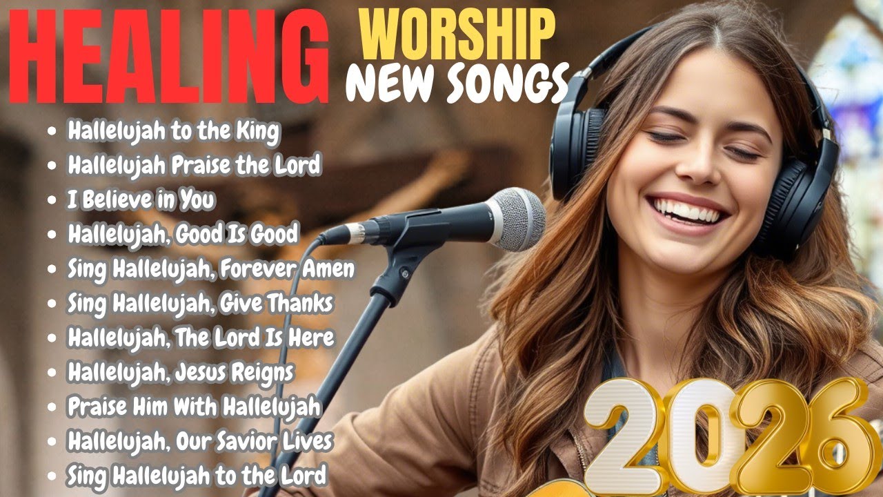 Healing Worhip - New Songs || Best Christian Songs 2026 | Hallelujah to the King