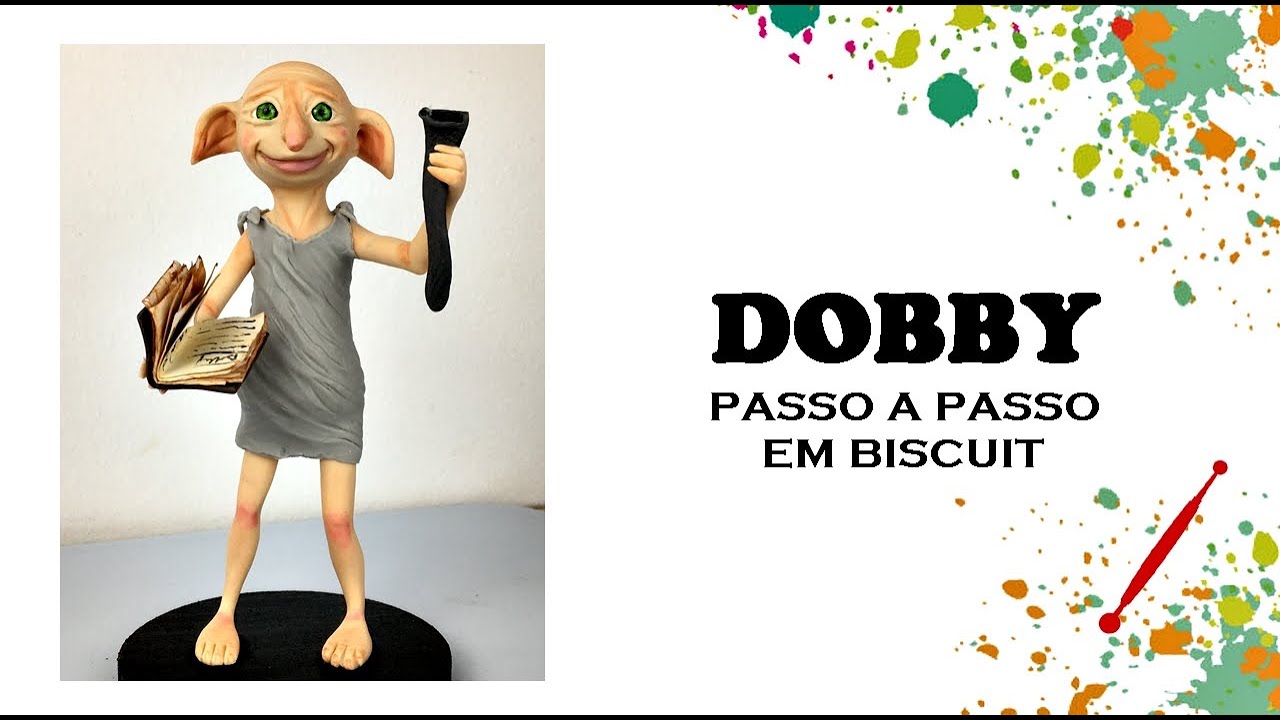 DOBBY- PASSO A PASSO COMPLETO EM BISCUIT